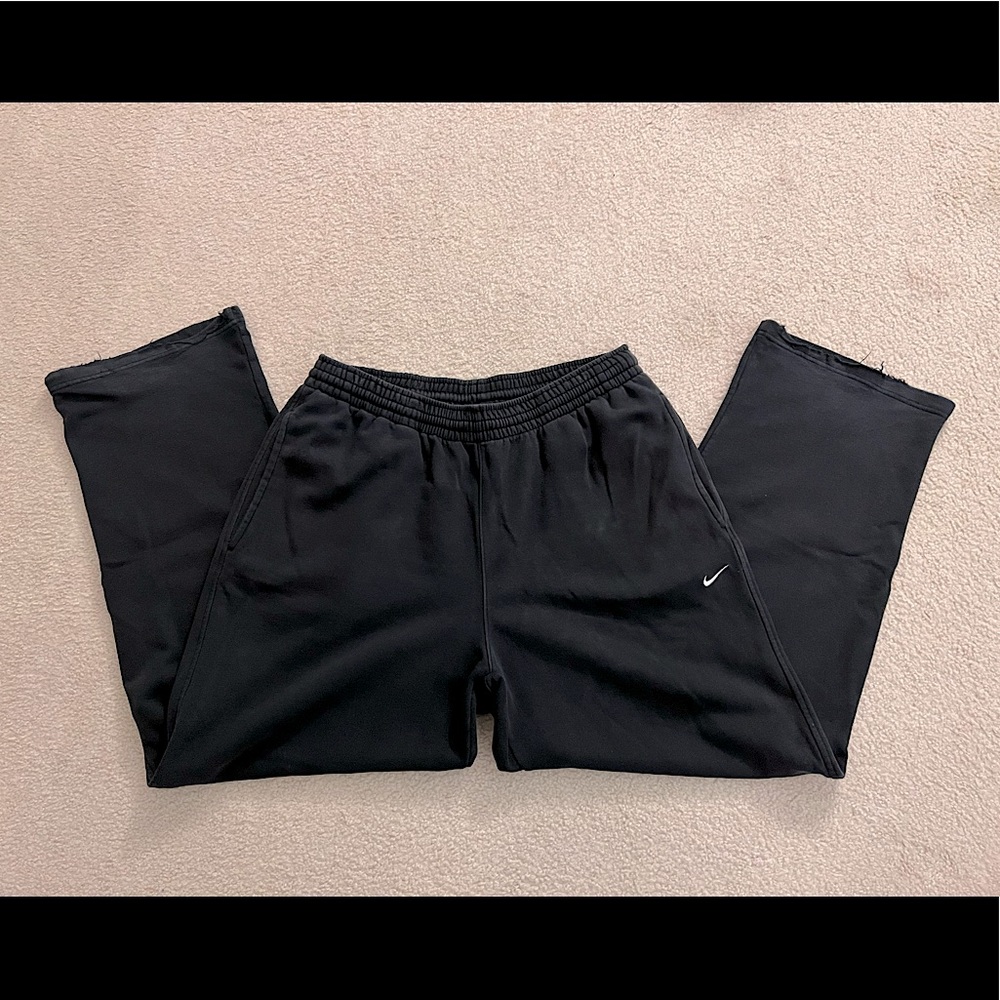 SOLD Mens black XL Nike running jogger lined fleece warm sweatpants